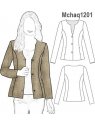 CHAQUETA SIN CUELLO 