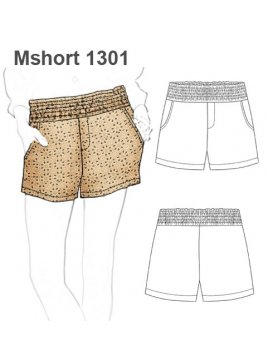 SHORT BASICO MUJER 1301