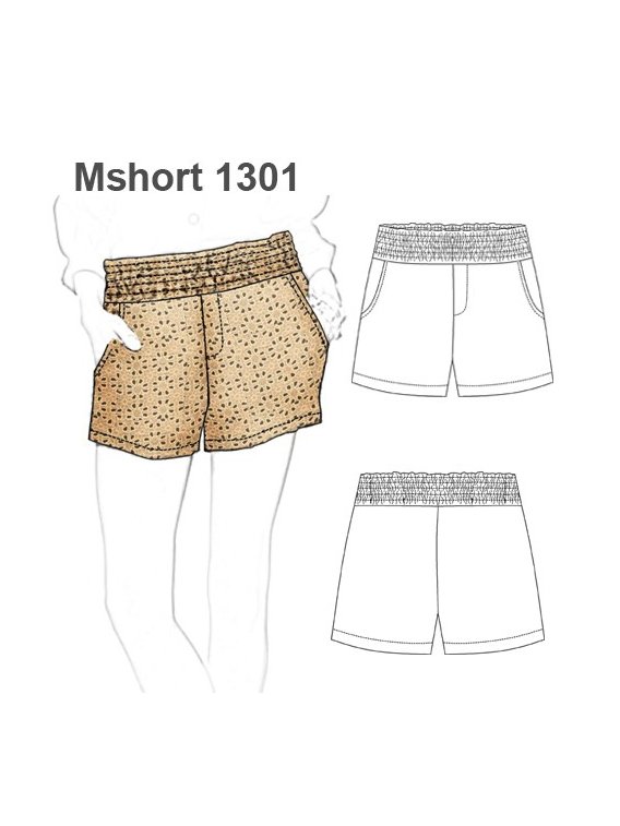 SHORT BASICO MUJER 1301