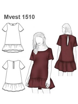 VESTIDO CORTO  MUJER