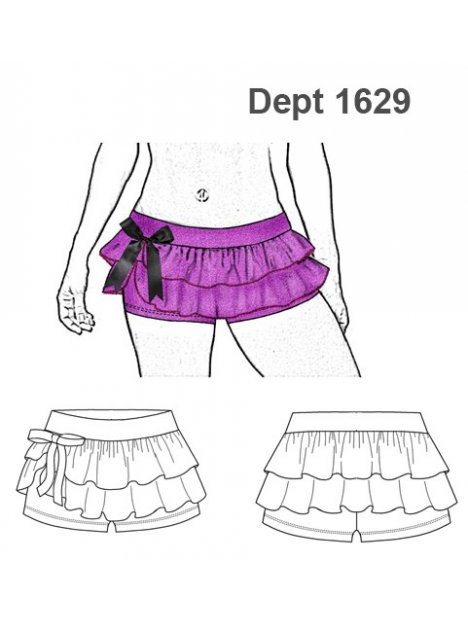 DEPORTE FALDA POLE DANCE 1629