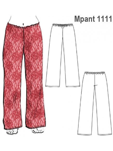 PANTALON BASICO MUJER 1111
