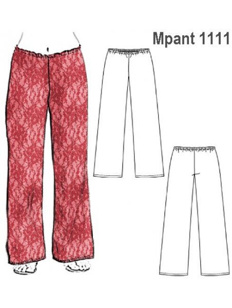 PANTALON BASICO MUJER 1111