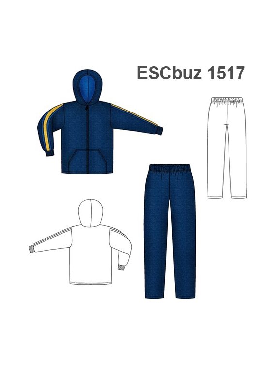 MOLDE BUZO ESCOLAR HOMBRE
