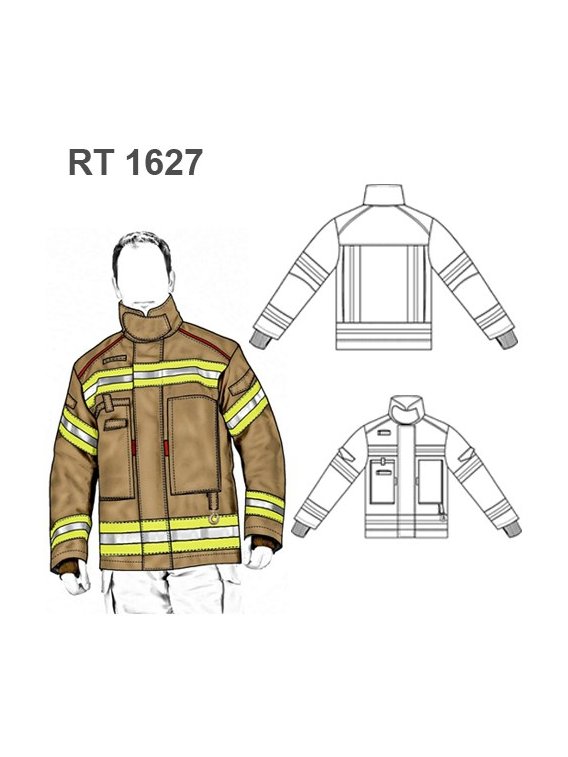 CHAQUETA BOMBERO RT 1627