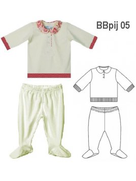 PIJAMA 2 PIEZAS BEBE 0905