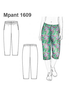 PANTALON CAPRI MUJER