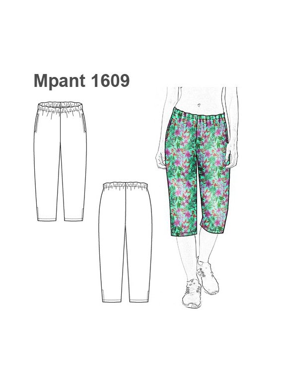 PANTALON CAPRI MUJER