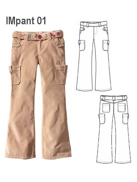 PANTALON JEANS NIÑA 0901