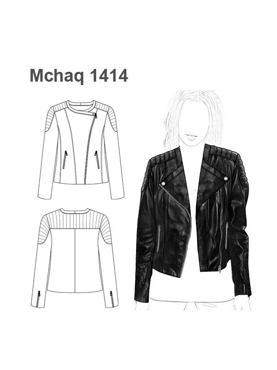 CHAQUETA CRUZADA MUJER