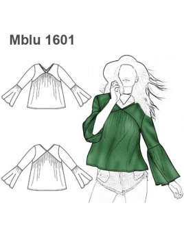 BLUSA CAMPANA MUJER 1601