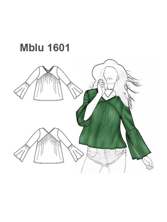 BLUSA CAMPANA MUJER 1601