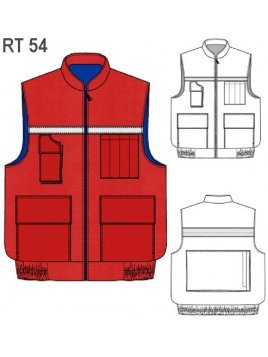 CHALECO MINERIA RT 0954