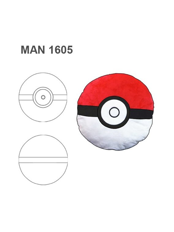 COJIN POKEBOLA MAN 1605