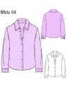 BLUSA SEÑORA, SIN PINZAS, MANGA LARGA.