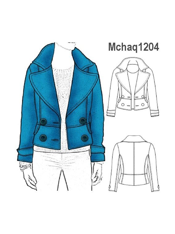 CHAQUETA MODA CORTA
