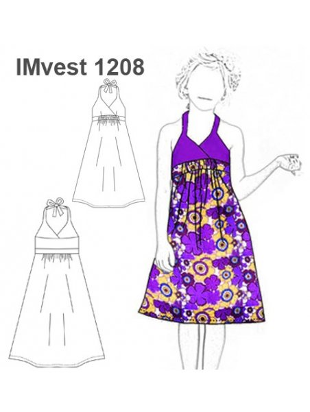 VESTIDO CORTE IMPERIO
