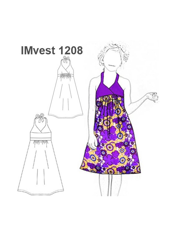 VESTIDO CORTE IMPERIO