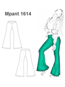 PANTALON CALZA MUJER 1614