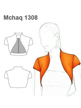 CHAQUETA BOLERO MANGA CORTA