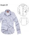 CAMISA MANGA LARGA HOMBRE, CANESU RECTO