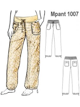 PANTALON BABUCHA MUJER 1007