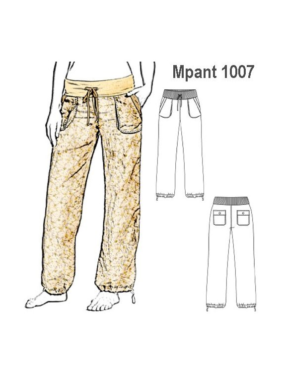 PANTALON BABUCHA MUJER 1007