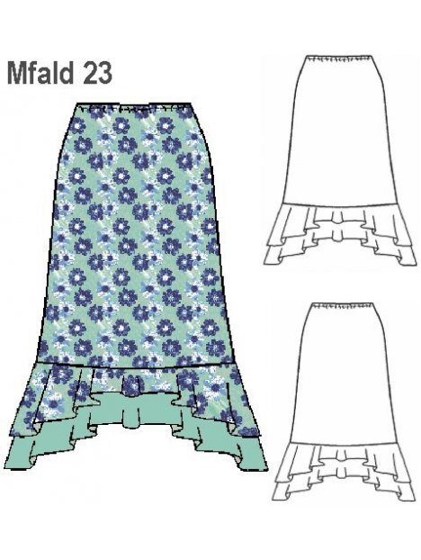 MOLDE: FALDA 0923