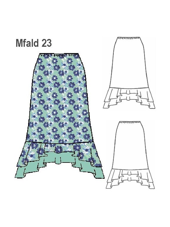 MOLDE: FALDA 0923