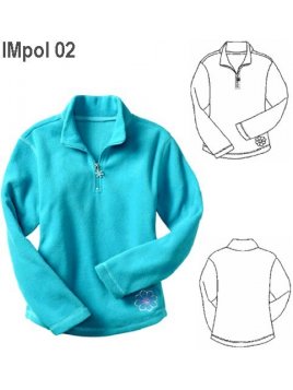 POLERON BASICO NIÑA 0902