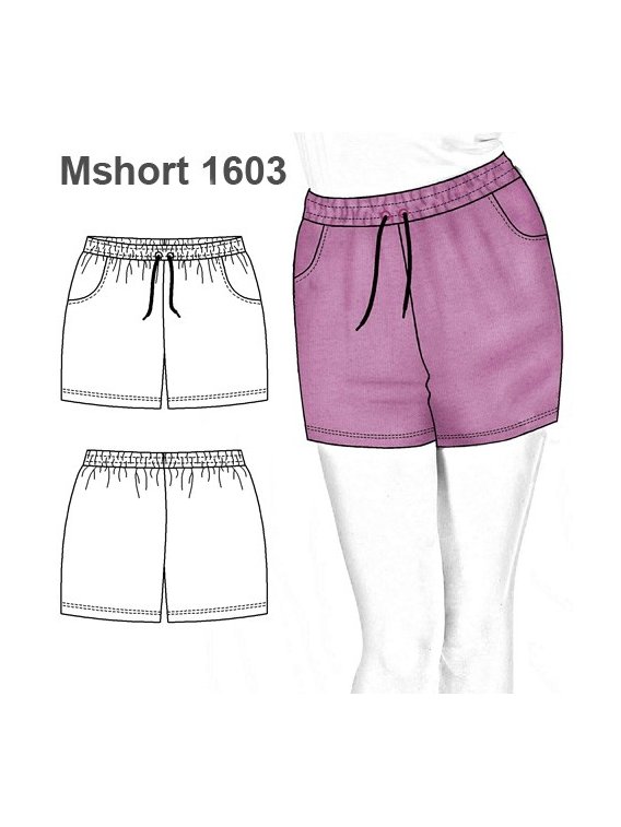SHORT BASICO MUJER 1603
