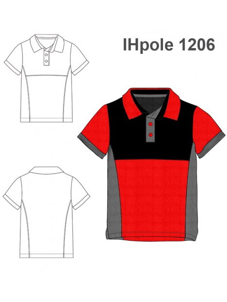 POLERA TRICOLOR