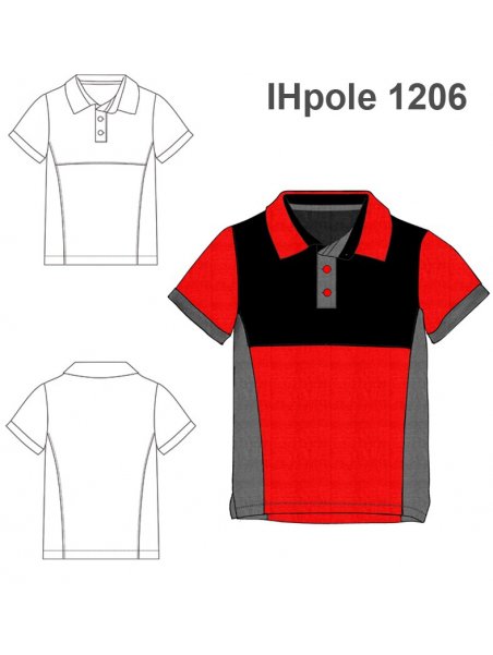 POLERA TRICOLOR