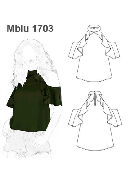 BLUSA CHOKER BARDOT