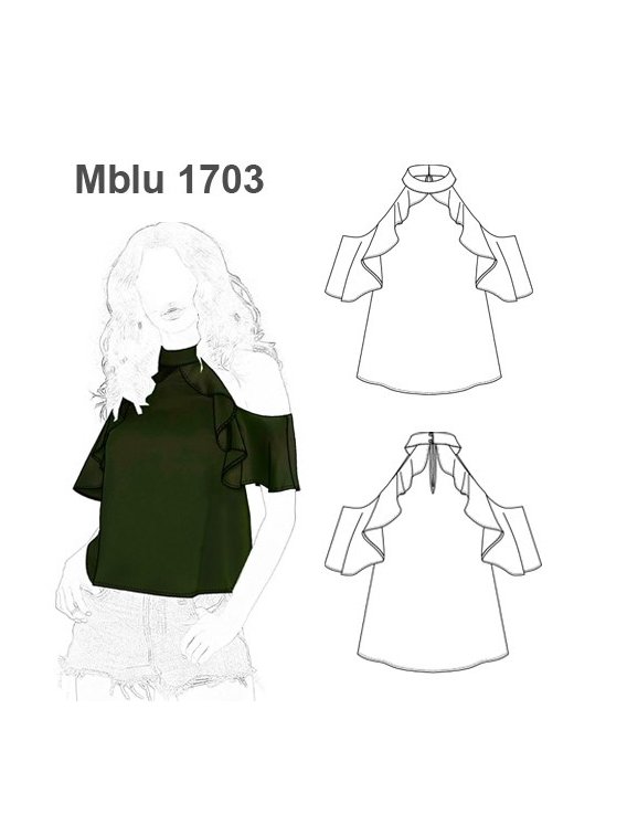 BLUSA CHOKER BARDOT