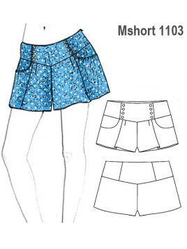 SHORT REBECA MUJER 1103