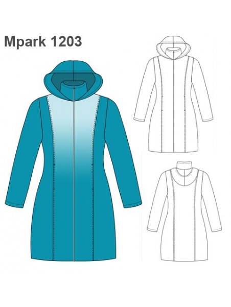 PARKA LARGA MUJER