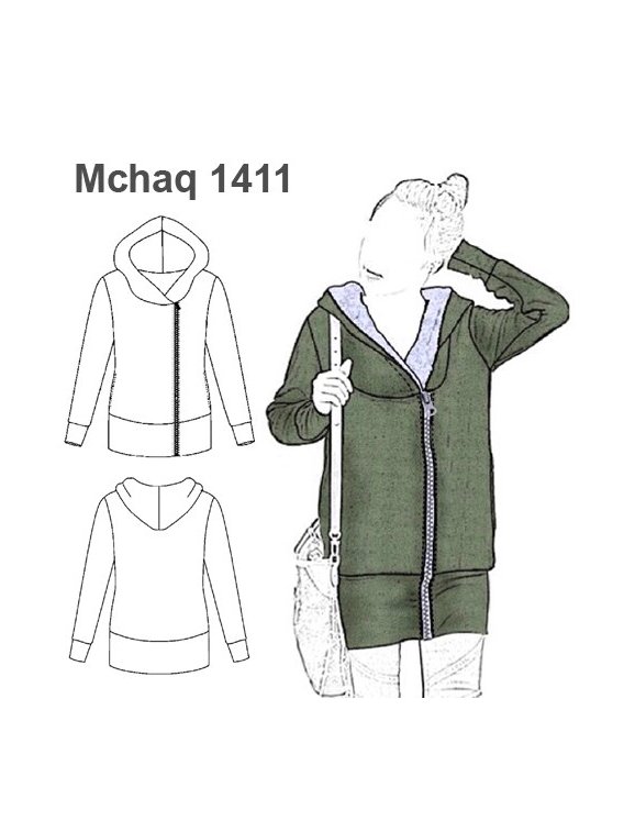 CHAQUETA MUJER SPORT LARGA