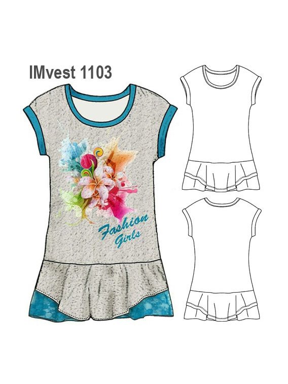 VESTIDO TIPO POLERA