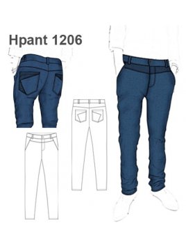 PANTALON JEANS HOMBRE 1206