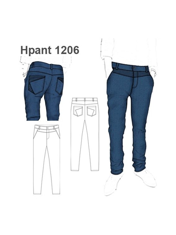 PANTALON JEANS HOMBRE 1206