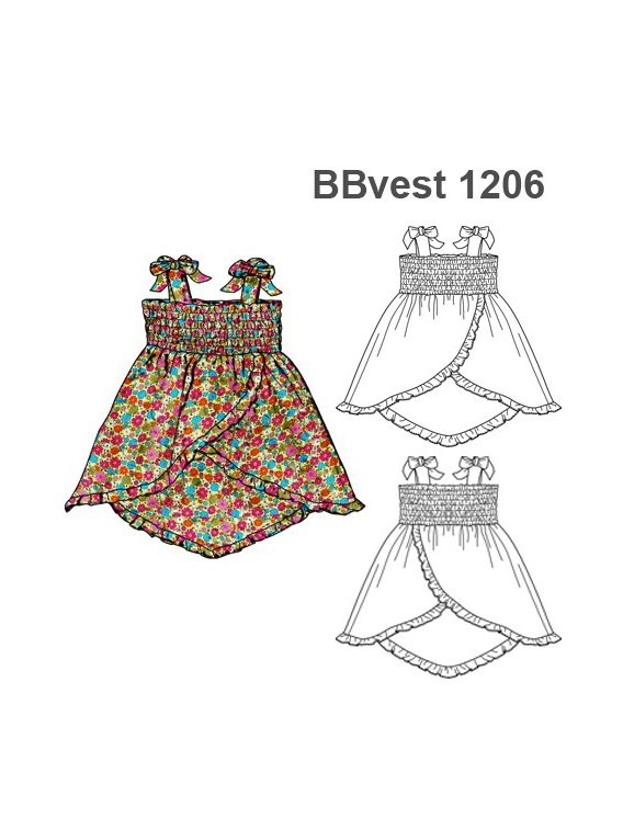 VESTIDO DOBLE FALDA