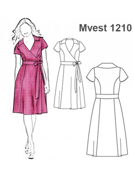 VESTIDO CRUZADO