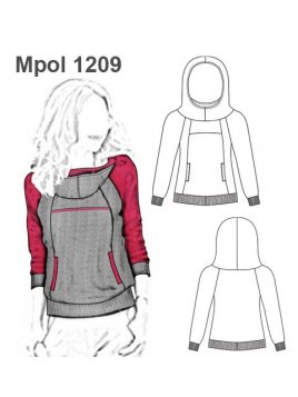 POLERON RAGLAN MUJER 1209