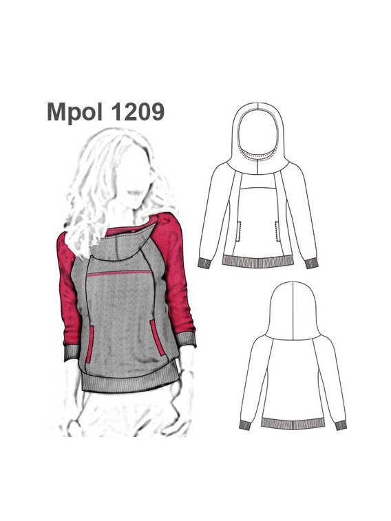POLERON RAGLAN MUJER 1209