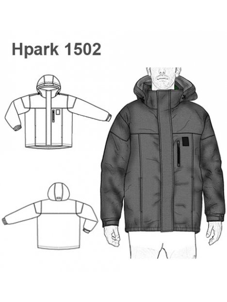 PARKA IMPERMEABLE HOMBRE
