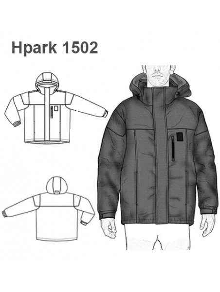 PARKA IMPERMEABLE HOMBRE