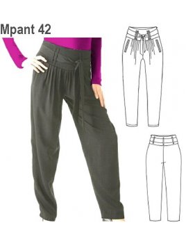 PANTALON BABUCHA MUJER 0942