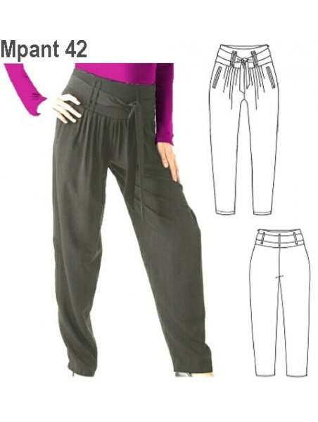 PANTALON BABUCHA MUJER 0942