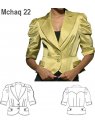 CHAQUETA MODA MUJER, FORRO INTERIOR